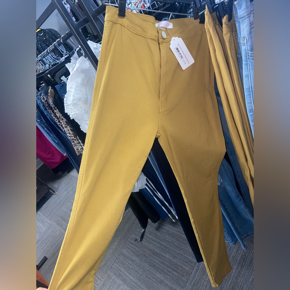 Men's Mustard Pants